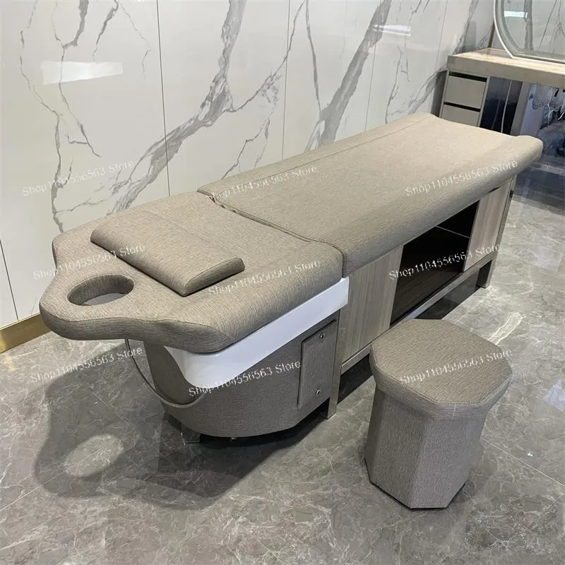 Shampoo bed hair salon special multi-functional barber shop fumigation water circulation massage