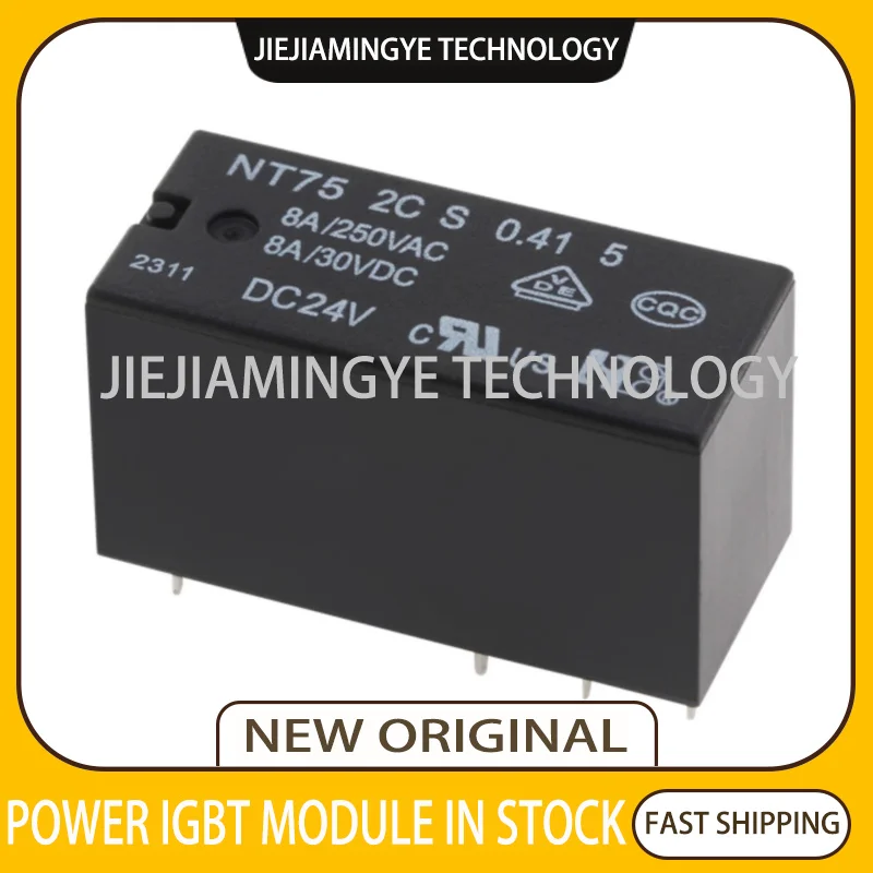 NEW relay NT75 2C S 0-41 5VDC 12VDC 24VDC 2 open and 2 closed