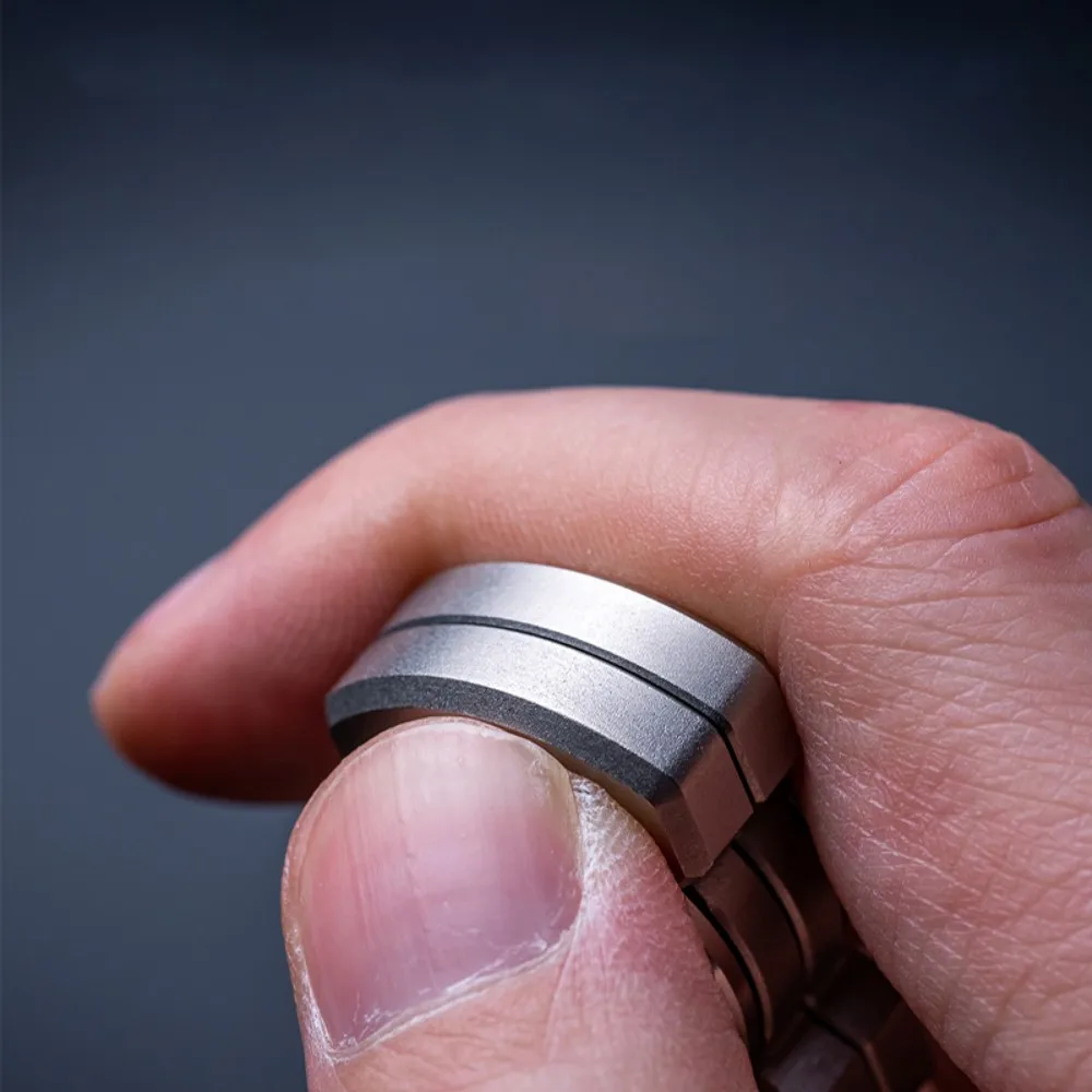 3 IN 1 Giocattoli Fidget Spinner Moneta tattile Clicando Fidget Toy Giocattoli per l'ansia Gadget multifunzionali per alleviare l'ansia