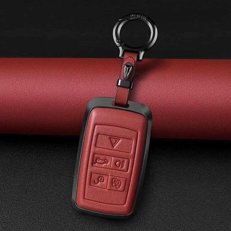 Land Rover Key Cover Range Rover Sports Aurora L Velar Guard Discovery Sport 5 Genuine Leather All-Inclusive Keychain Female Cas