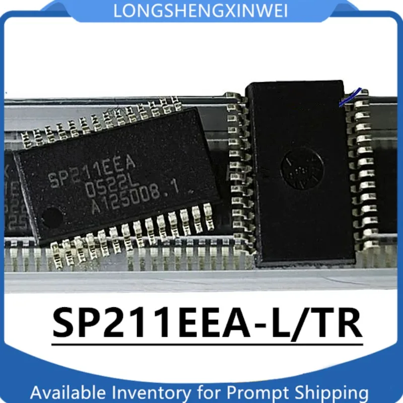 1PCS SP211EEA SP211EEA-L/TR SMT SSOP-28 RS-232 Interface Chip IC in Stock New Original