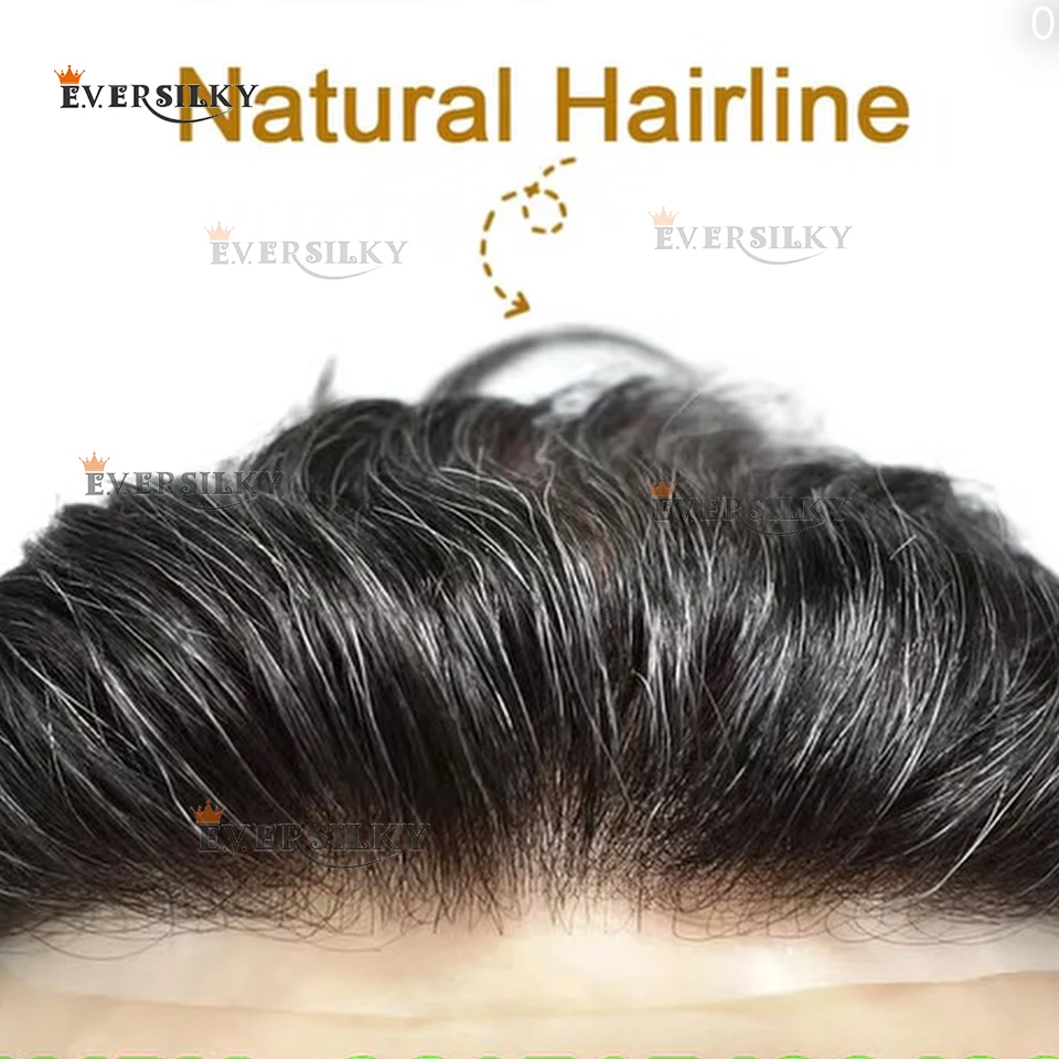 ميكروسكين غير قابل للاكتشاف 0.04 ملم رفيع للغاية للرجال # 1ب20 # 1ب80 # 540 شعر مستعار أسود رمادي شعر مستعار أشقر فاتح 17 # صناعية للشعر البشري #1