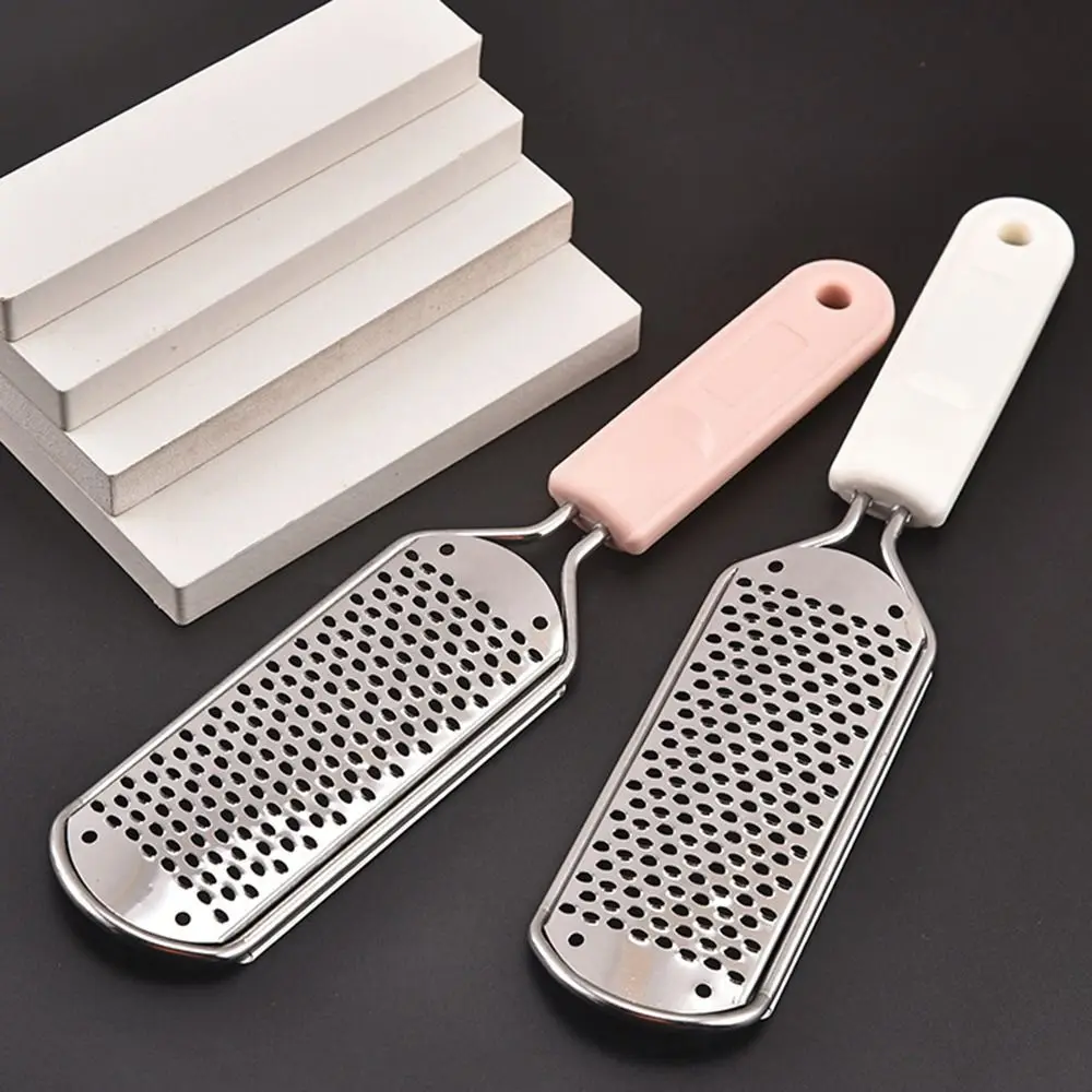 Reusable Stainless Steel Foot File Exfoliating Callus Remover Foot Grinder Multifunctional Rubbing Feet Foot Board Rubbing Women