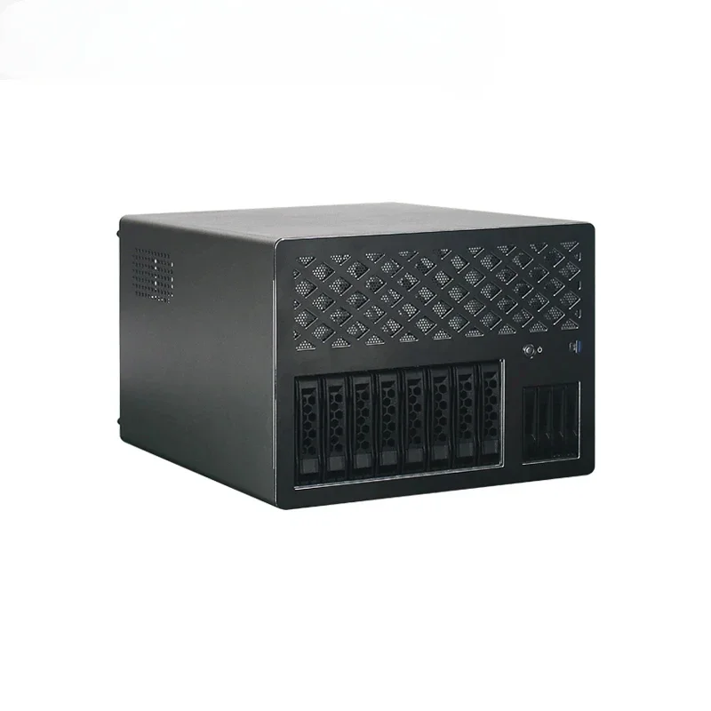 NAS H8-Nvme U.2 Disk Storage Server Half Height PCIE Card Slot ATX Motherboard ATX Power Hot