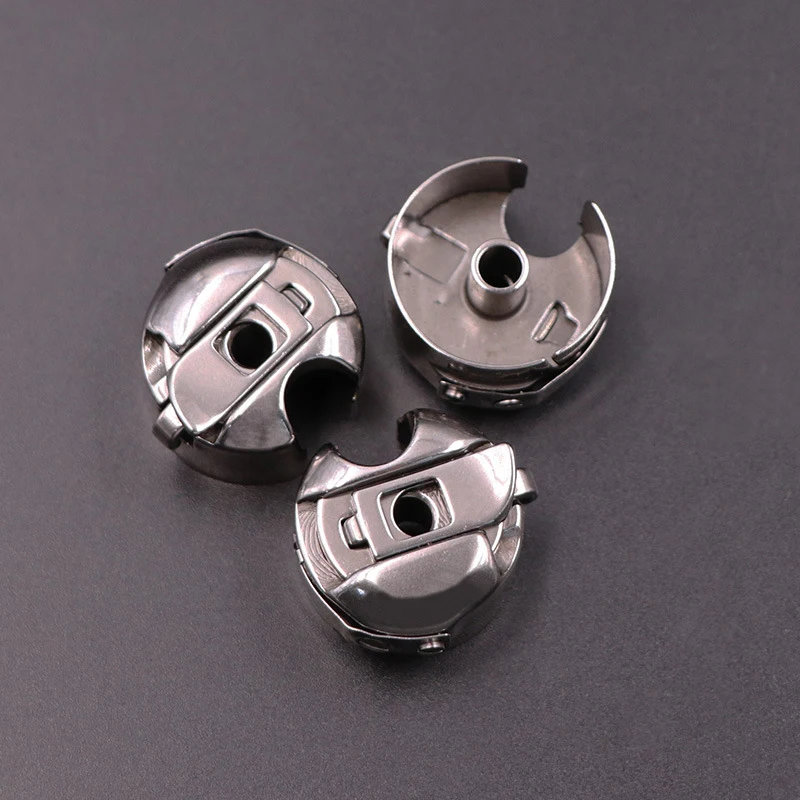 1PCS Sewing Machine Bobbin Case Stainless Steel Bobbin Case for Front Loading 15 Class Machines Suitable for Household Sewing