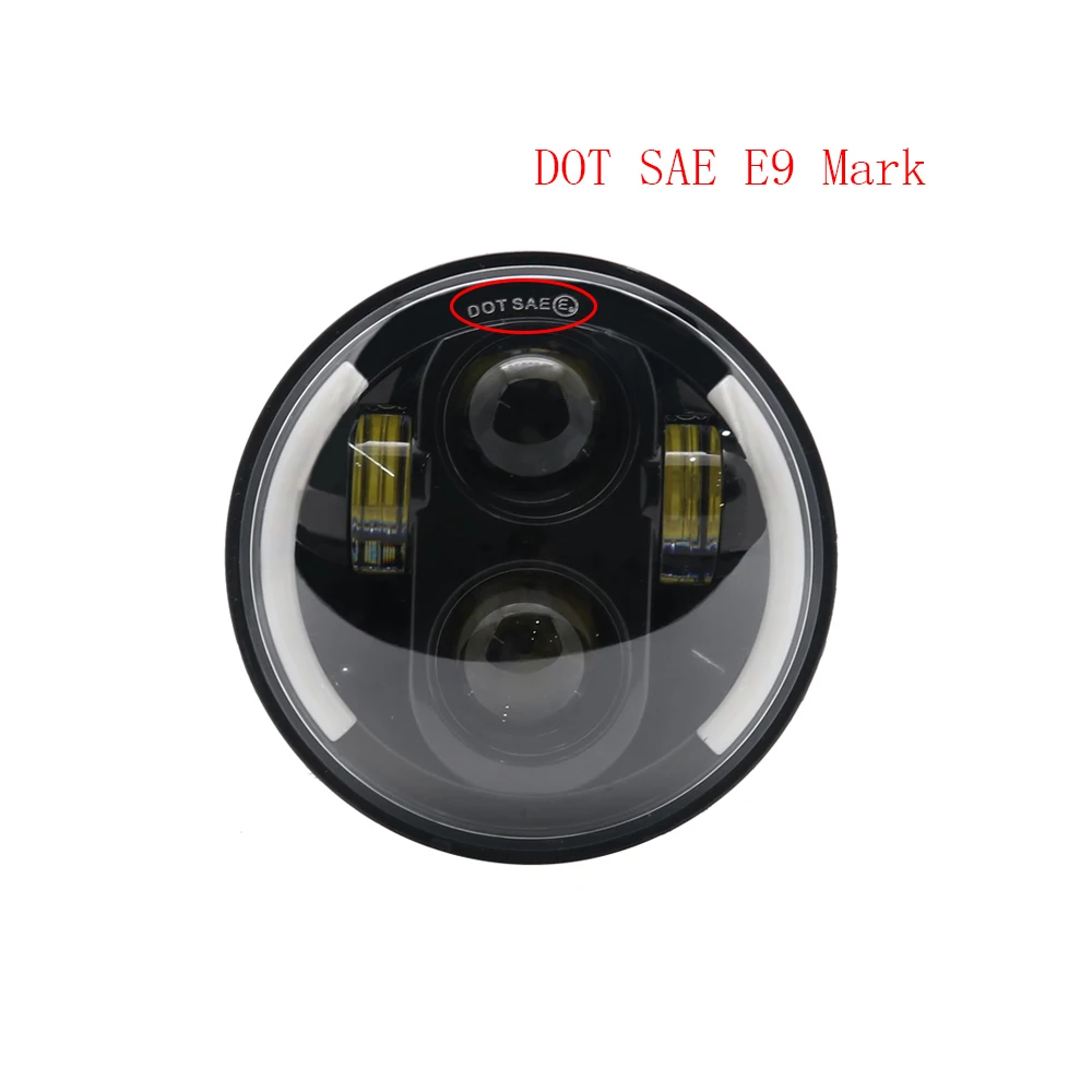 Motorcycle 5.75 Inch LED Headlight /housing For Harley Sportster Iron 883 Dyna Triumph Street Speed Triple 5 3/4