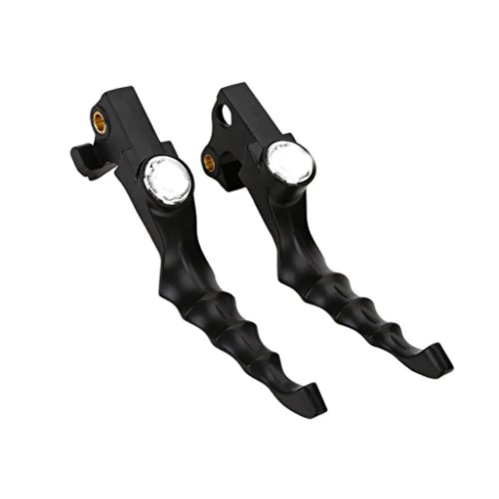 

Motorcycle Black Skull Hand Brake Clutch Levers For Harley Sportsters 883 1200