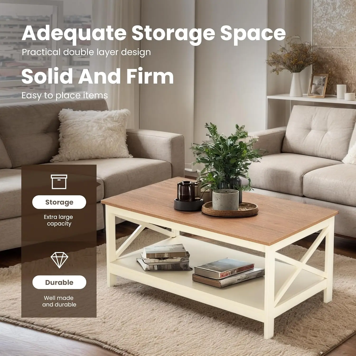 قادرة على القهوة - قهوة حديثة Abl Sora for Living Roo Shelf 2 iers، قهوة Farhouse قادرة على Se