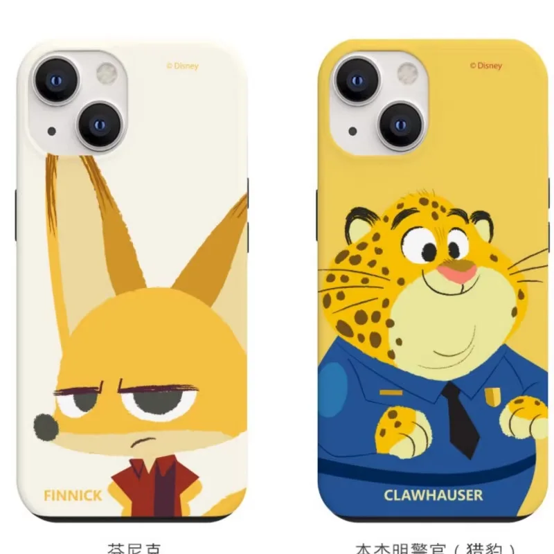 

Disney Judy Nick Benjamin подходит для iPhone 17, 16, 15, 14, 13, 12, ультратонкий чехол для телефона «все включено», подарок на день рождения