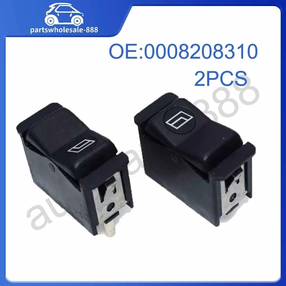 

0008208310 2pcs Power Window Switch for Mercedes-Benz R107 380SL 560SL-