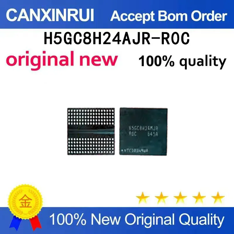 (5pcs-100pcs）Brand new original H5GC8H24AJR-R0C memory granule BGA spot chip IC