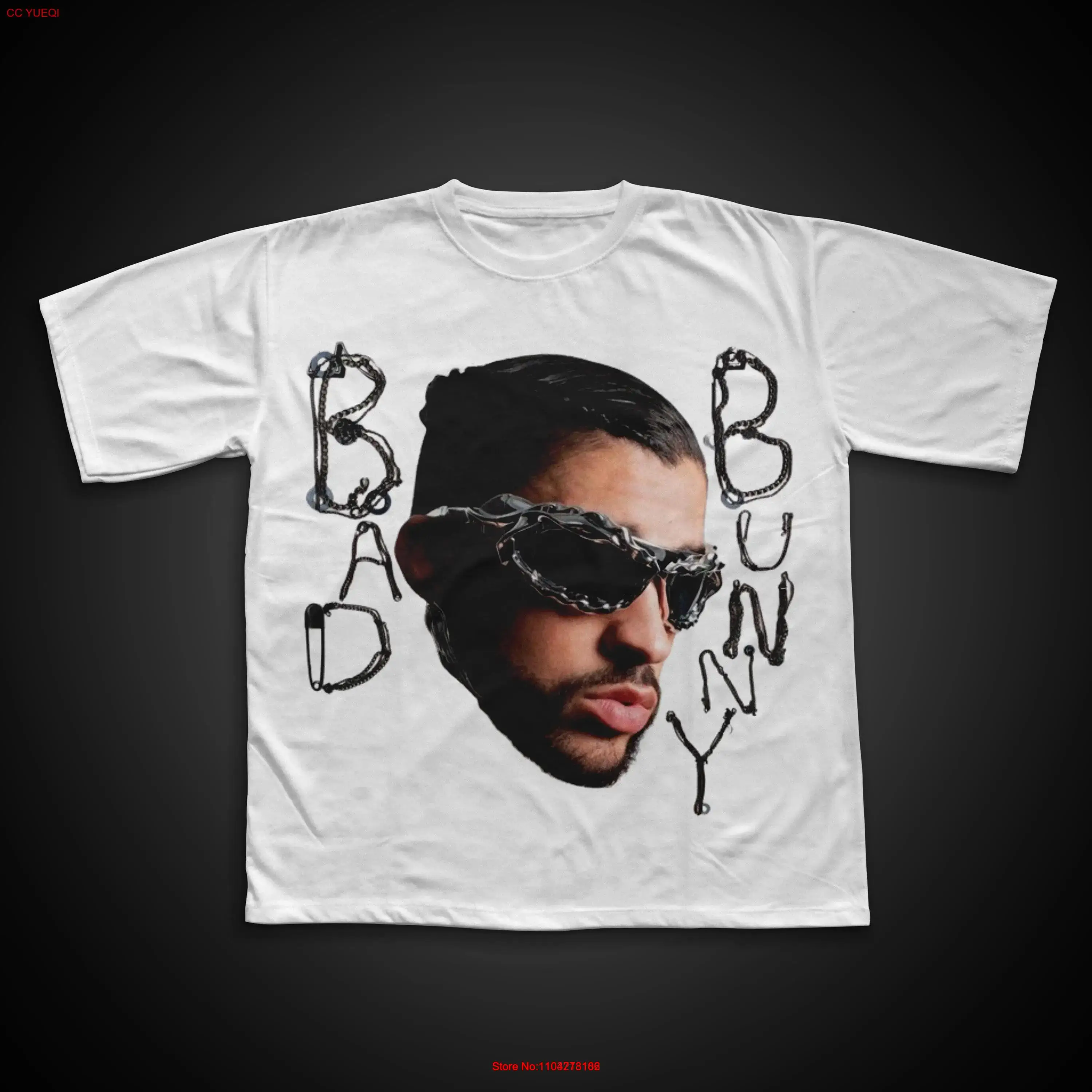 Bad Bunny Limited Vintage T Shirt Clothing Merch Un Verano Sin Ti Fashion Shirtn Rap long or short sleeves