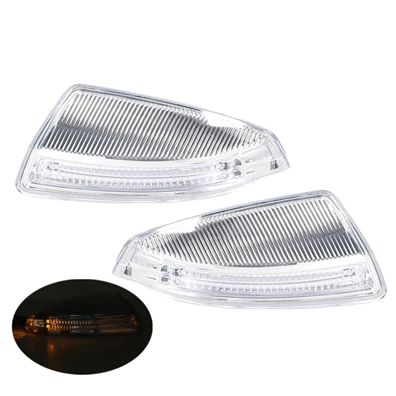 Left/Right Side Rearview Mirror Turn Signal Light for Mercedes-Benz W164 W204 W639 ML300 ML320 ML500 C250 C300 C350