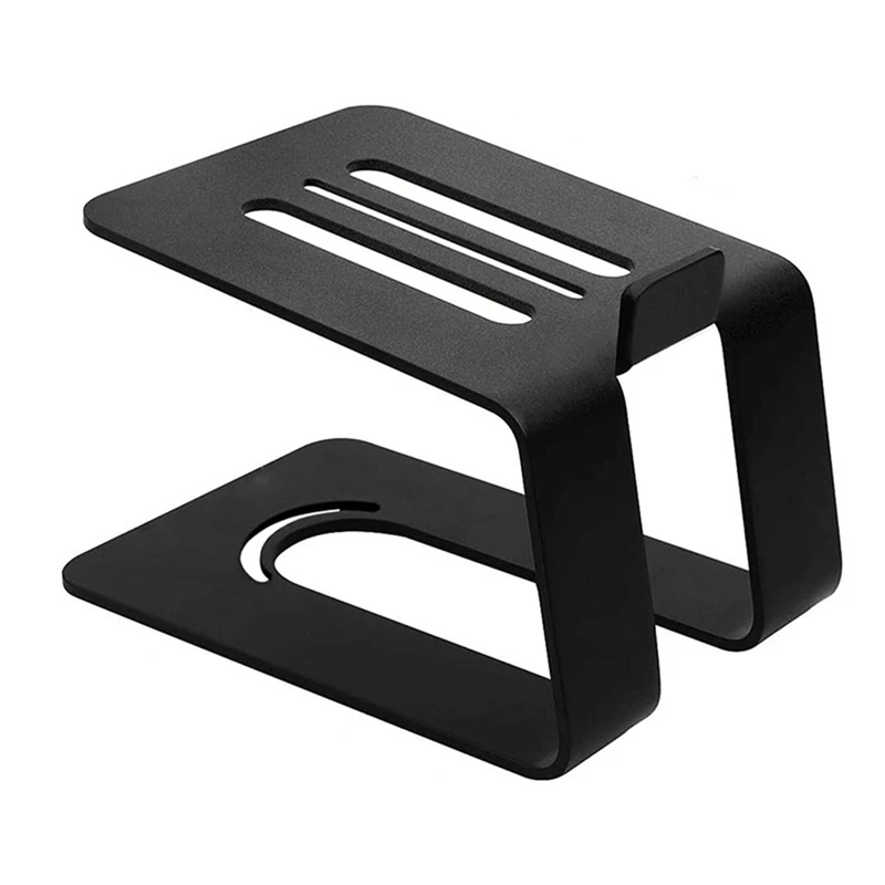 1 PCS 5.3In Height Monitor Speaker Stand Riser Comfortable Viewing Angle Stand Mount Solid Speaker Support Metal Riser