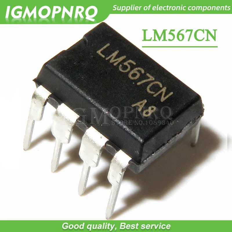 100PCS LM567CN DIP8 LM567C DIP LM567 567CN DIP-8 new and original IC