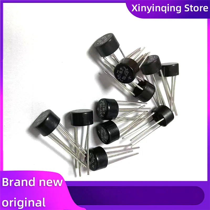 

10/20/50PCS New&original rectifier bridge stack 2W10 2A 1000V round bridge rectifier diode assortment