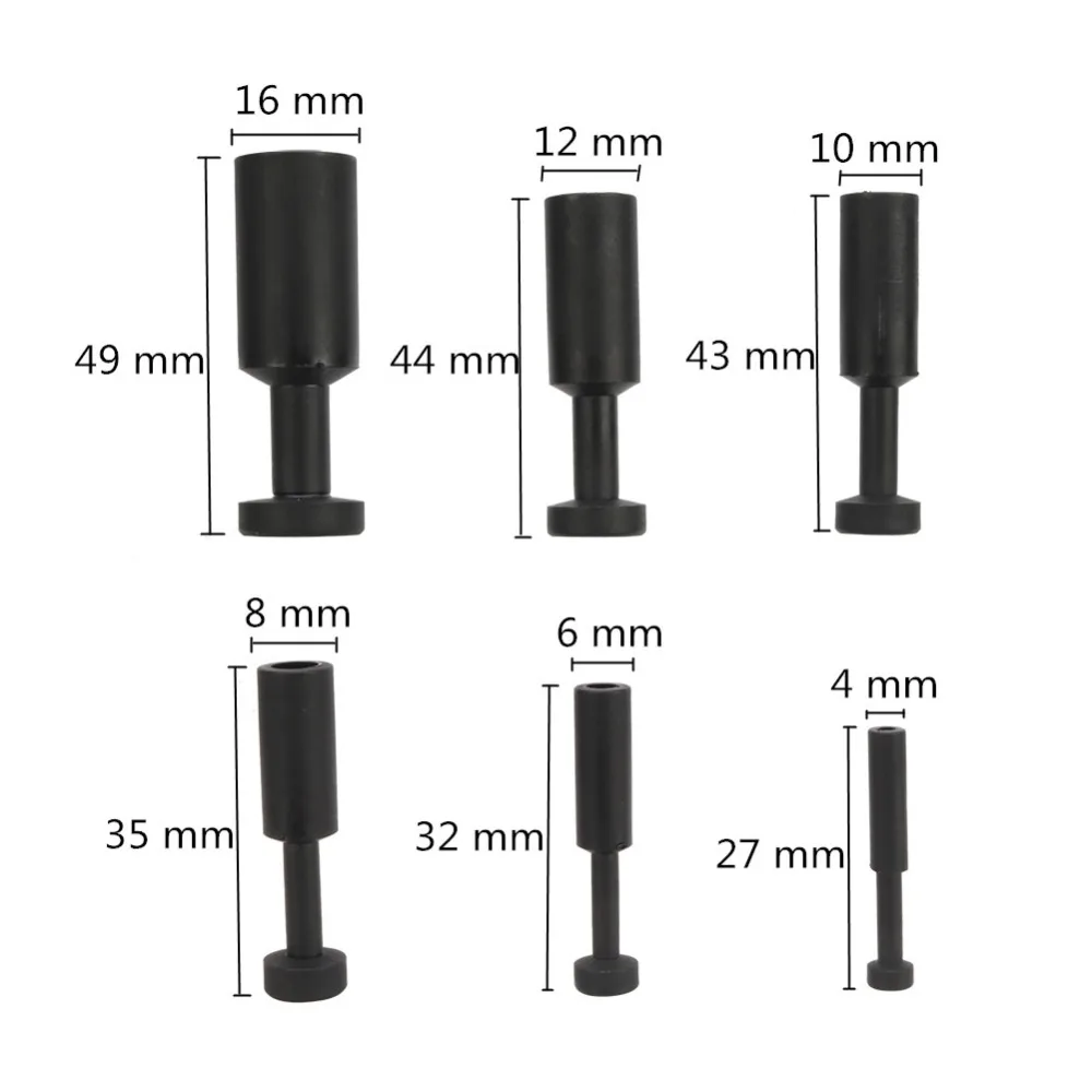 10PCS /Lot Pneumatic Plug Fittings Quick Nylon Blanking Fitting Hose Tube Push Fit Dustproof Seal Connector 4/6/8/10/12/16mm