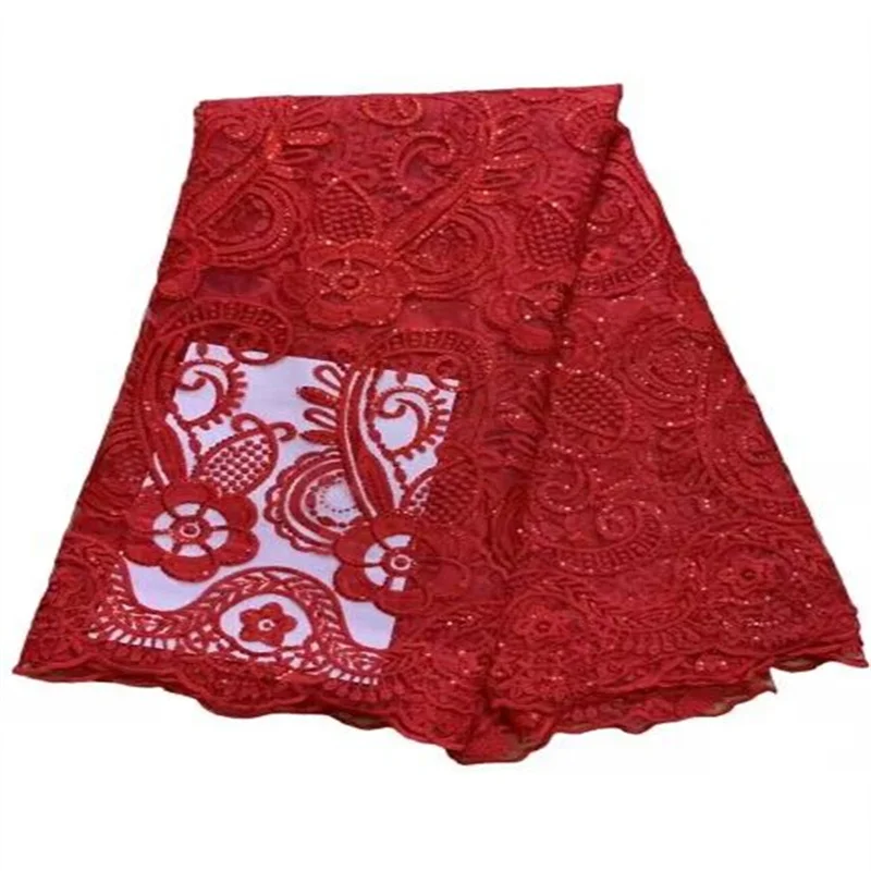 

African Guipure Lace Dress Women High Quality Elegant Lace Sewing Material For Wedding FLJ618