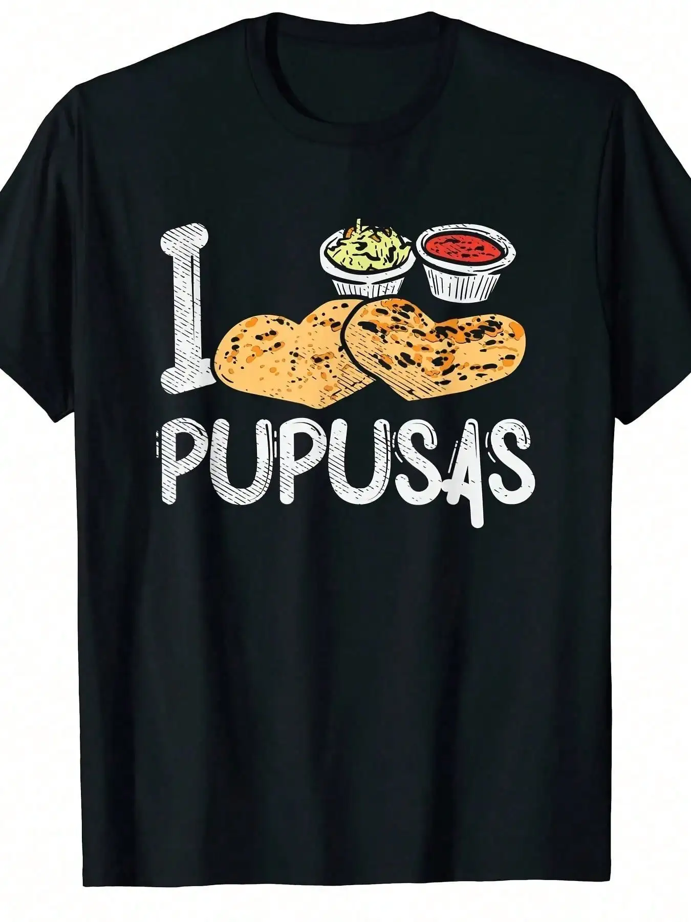Funny Pupusas Lover T-Shirt for Men and Women