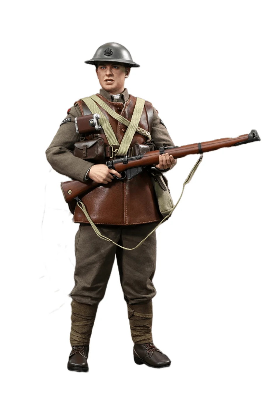 1/6 Scale DID B11013 1917 British Infantry Tom Male Soldier Model Suit Collection Photography 12Inch Action Figure Body Doll