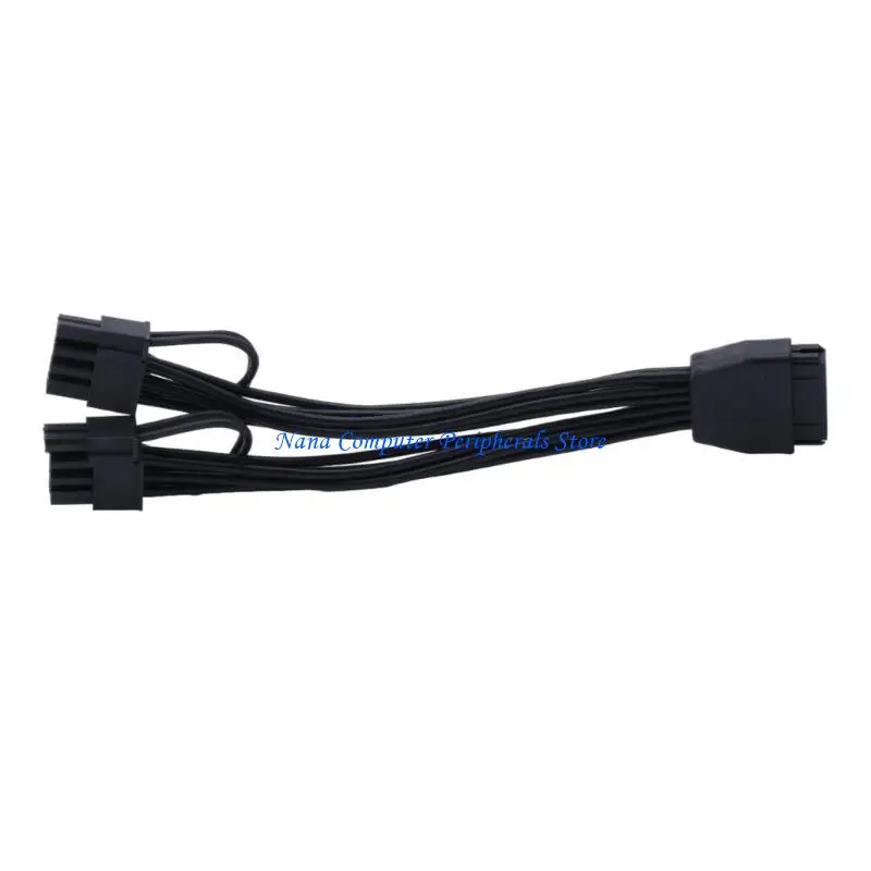 F68C Video Card 12PIN to Two 6+2 Adapter GPU 12Pin to 8Pin 6+2Pin Connector Cord