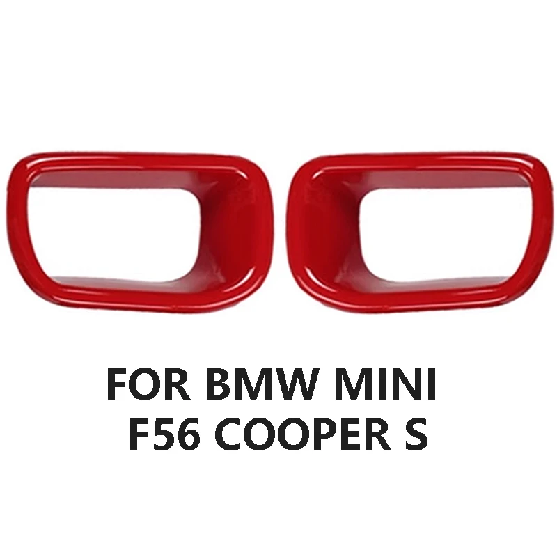 Für bmw mini f56 cooper s r60 cooper s auto vordere stoßstange brems gitter lufteinlass auslass staub aufkleber dekorations abdeckung verkleidungen