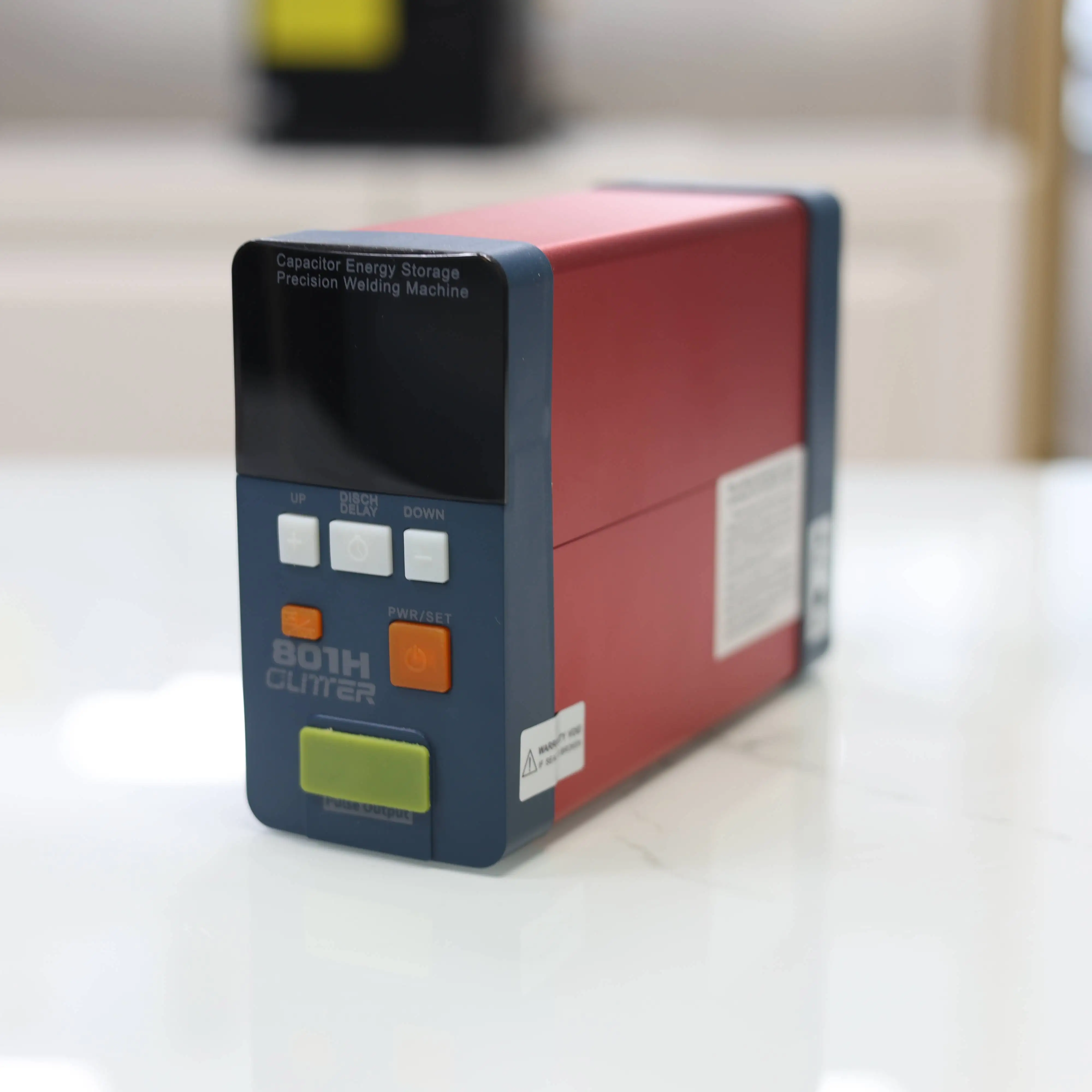 Saldatore a punti con condensatore GLITTER 801H per dispositivi di riparazione batteria 18650 per vendite calde