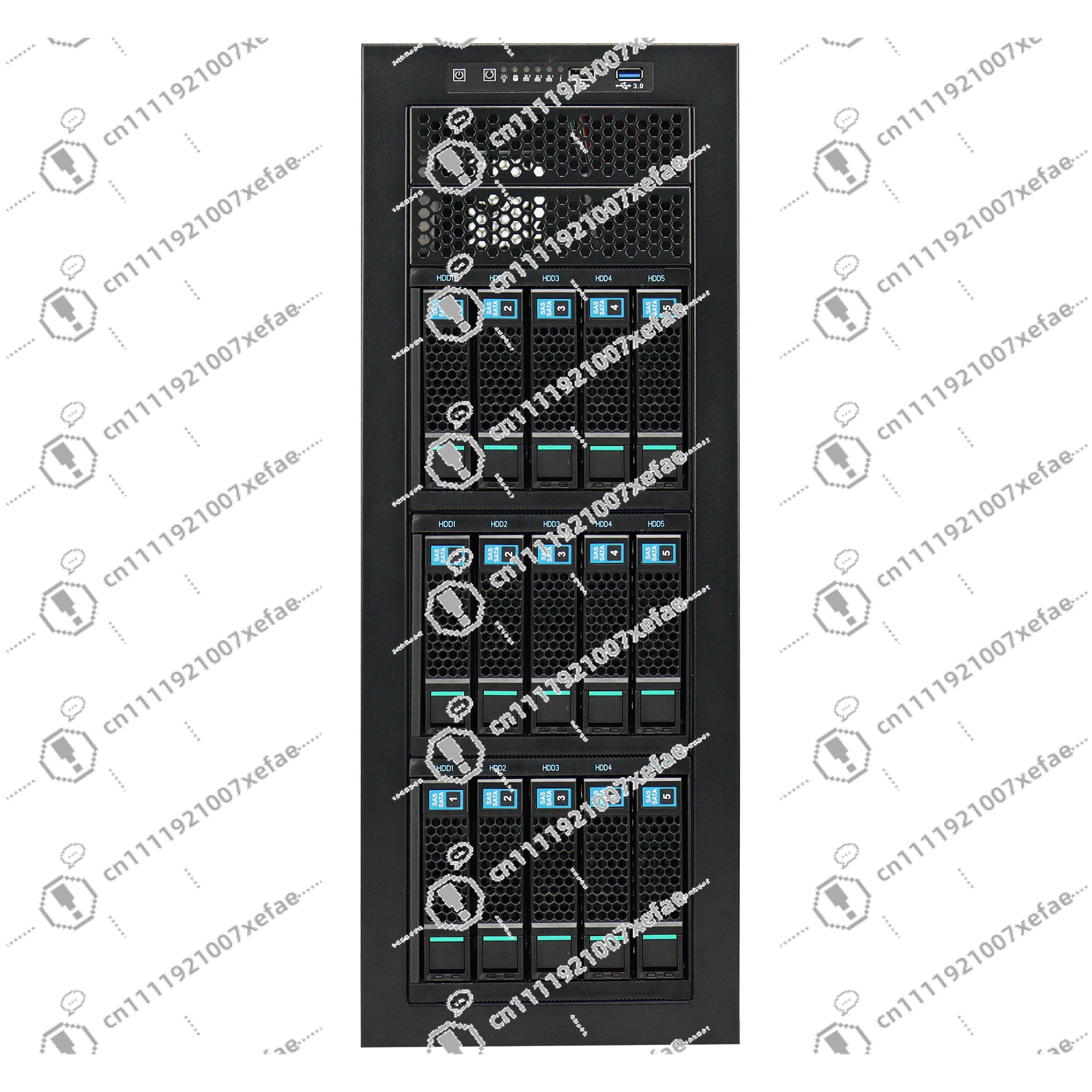 GPU Tower Chassis 15 Bracket Server Chassis Full Tower e-ATX Chassis