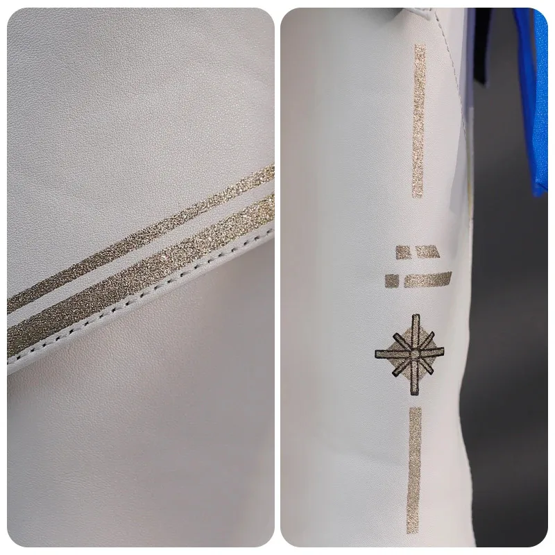 LQPhoebe Cosplay Costume Game Wuthering Waves Shoes Role Play White Long Boots Halloween Party Christmas Accessories Props Women