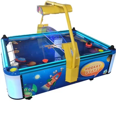

Kids Coin Operated Worm Cute air Hockey Table Game Machine