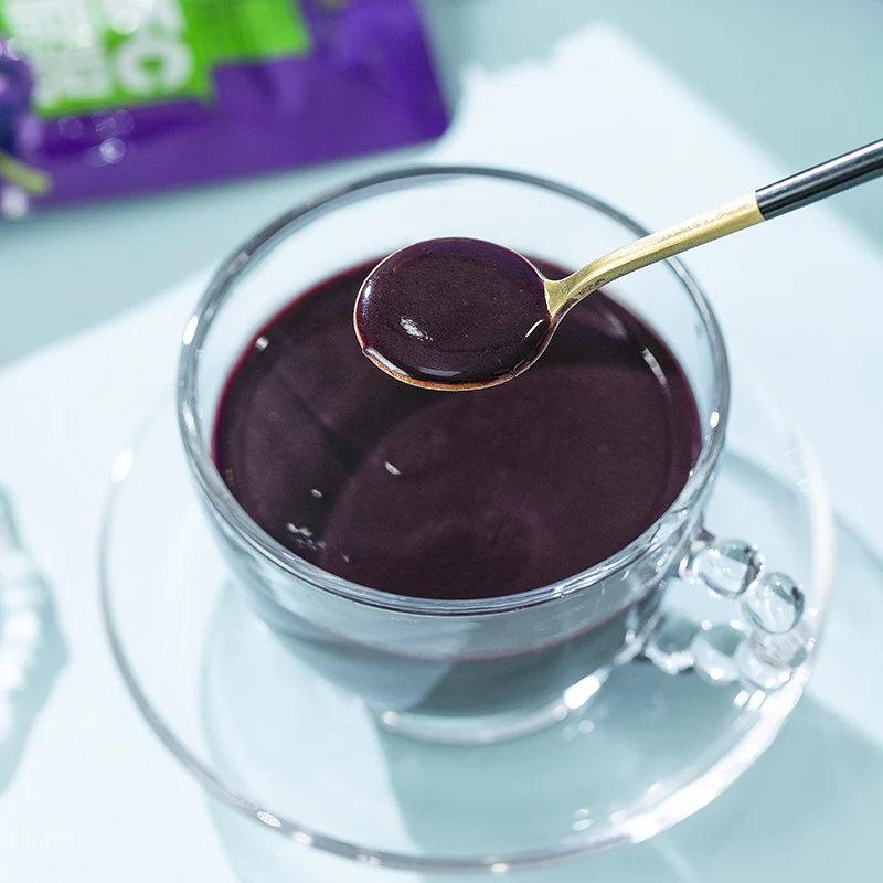 Мягкое тутовое пюре