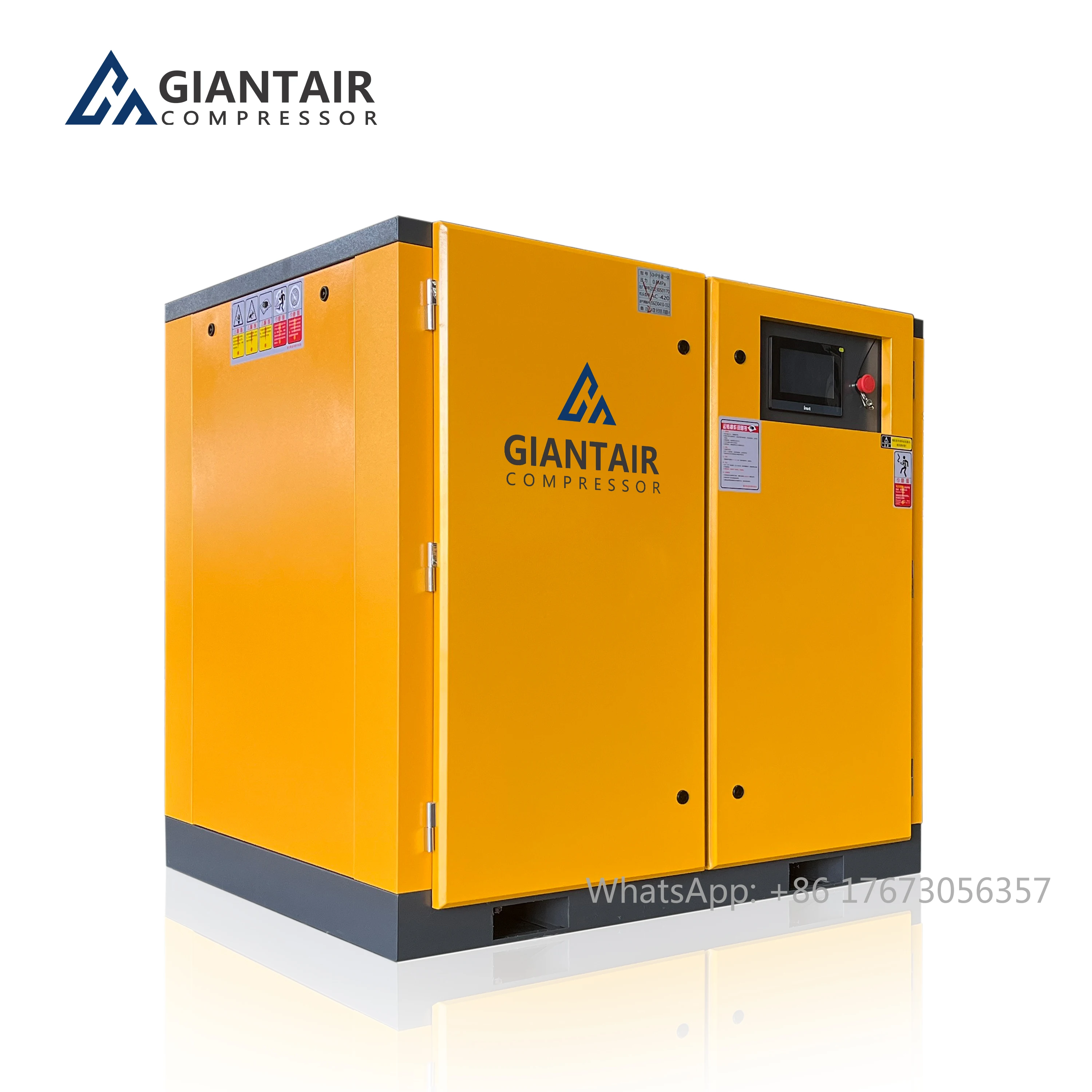 Giantair Factory Direct Selling High Pressure Screw Air Compressor Best Price 7.5kw 10HP 22kw 37 Kw 220V 380V Air Pump