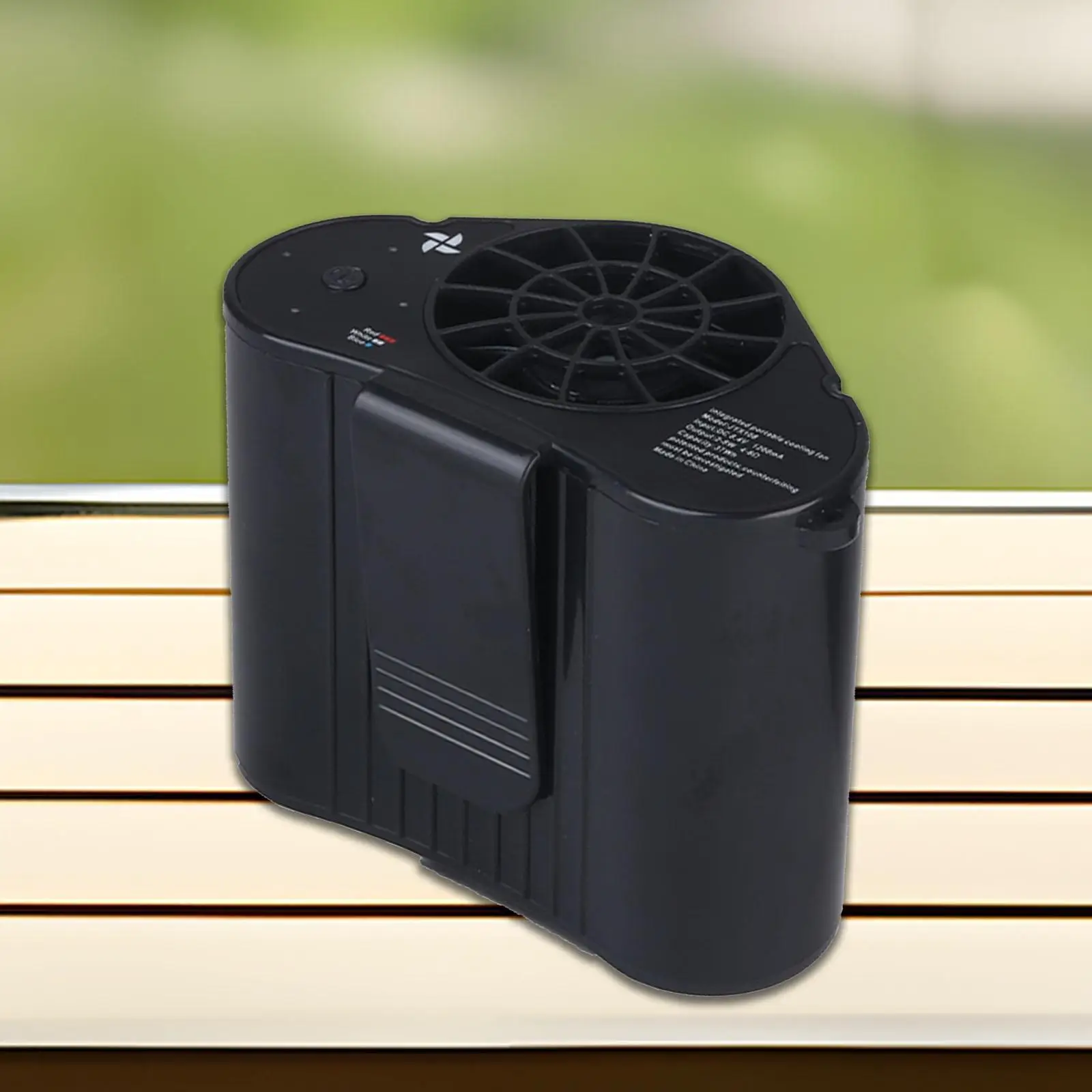 Belt Fan Home Cycling Running 3 Speeds Outdoor Works Travel Rechargeable Gardening Strong Wind Farm Personal Fan Portable Fan