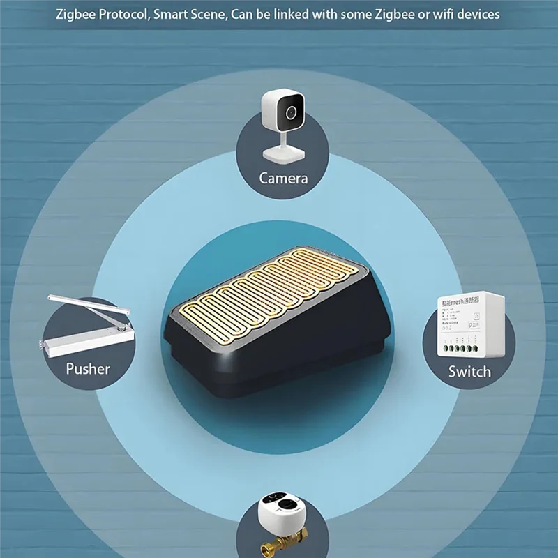 Smart-Ewelink Zigbee Sensor Hujan Cerdas Untuk Deteksi Hujan Nirkabel Luar Ruangan Sensor Hujan Cerdas Tahan Air