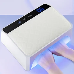 2 in 1 Wall Plug Nail Lamp 178W Gel Polish Dryer Manicure Machine Professional Nail UV LED Lamp for Two Hands