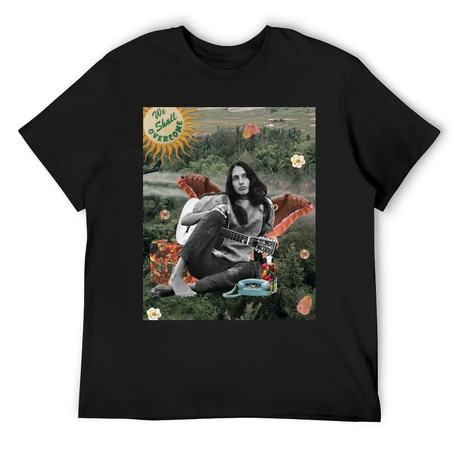 

Joan Baez T-Shirt anime figures plus size tops oversized new edition men t shirts high quality