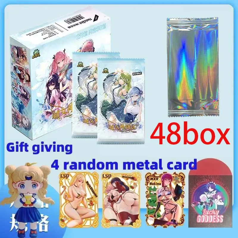 2024 Goddess Story Collection Card 2M13 Set Anime Games Girl Party Swimsuit Bikini Booster Box Doujin Toys And Hobbies Gift