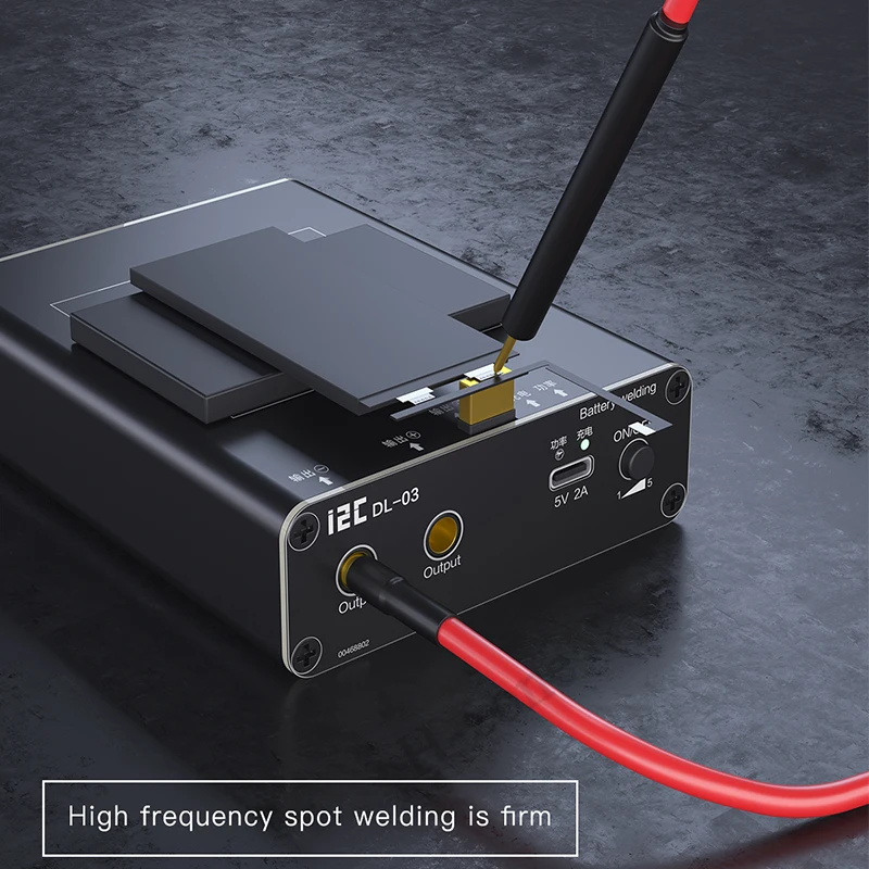 I2C DL-03 30A Spot Welder short Circuit Repairer For iPhone 18650 Lithium Battery Spot Welding Motherboard Failure Detection