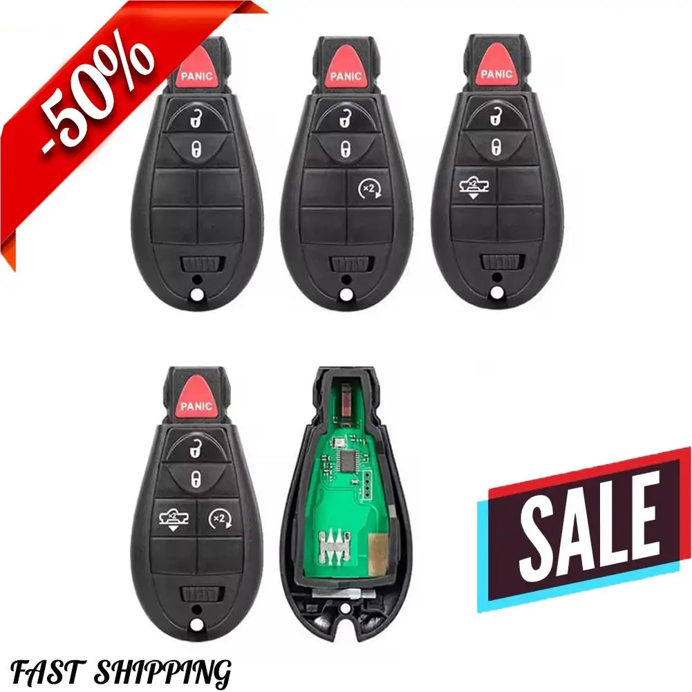 

GQ4-53T ID46 PCF7961A 3/4/5 кнопок автомобильный ключ программируемые дистанционные ключи для Dodge Ram 1500 2500 3500 4500 (2013- 2018)