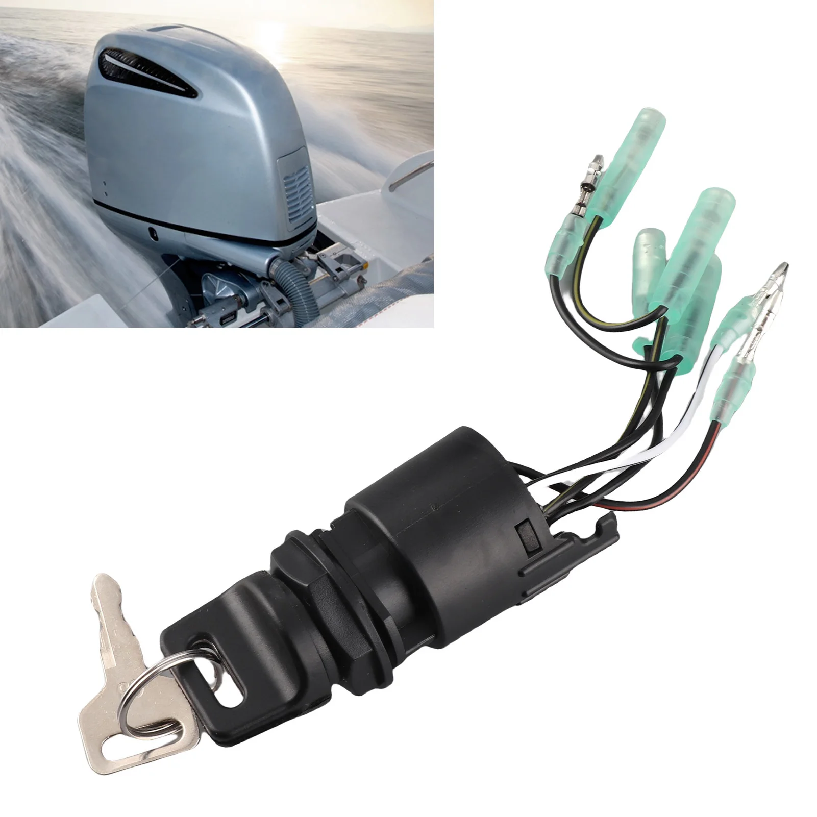 

Ignition Switch with Key Outboard Ignition Switch 35100-ZV5-013