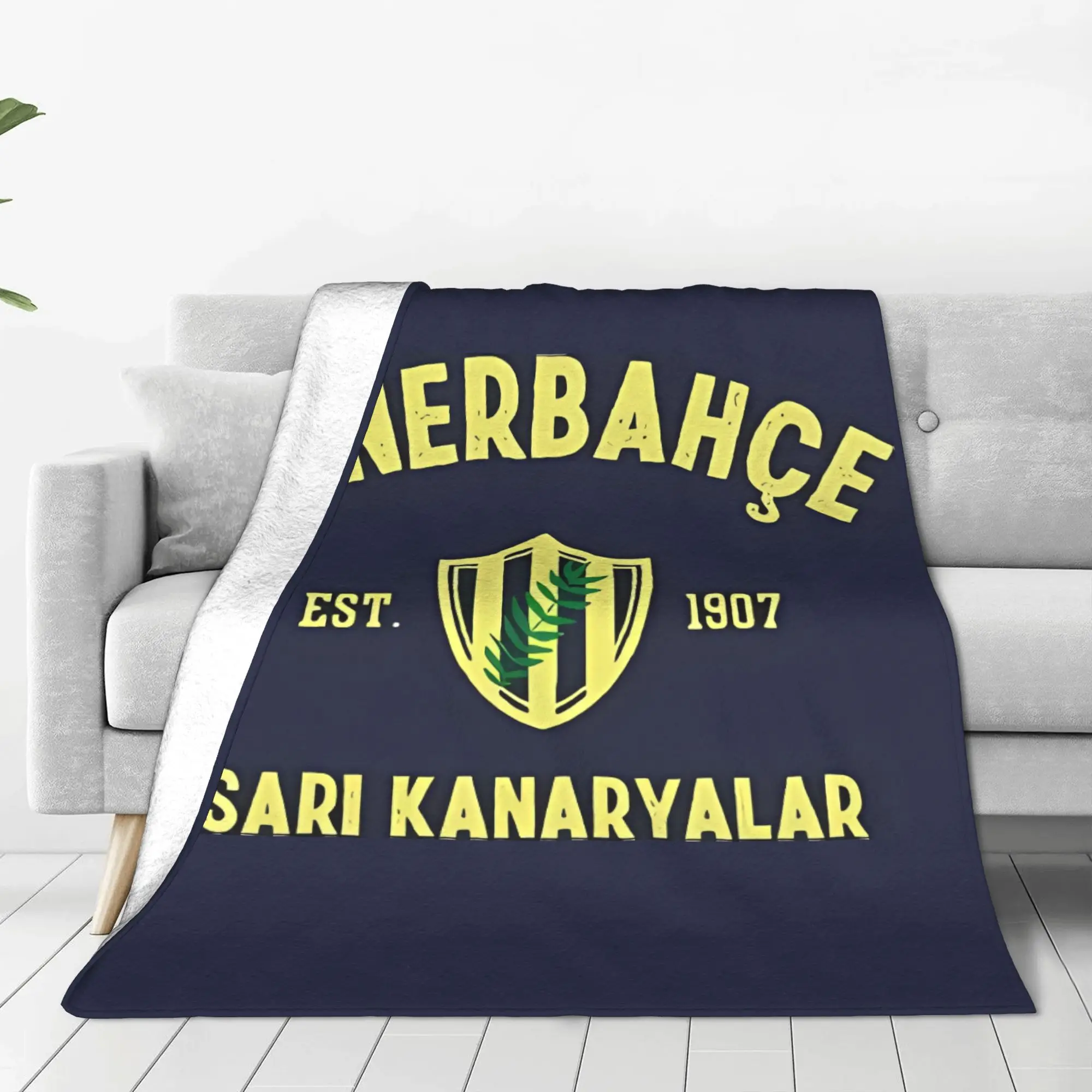 1PC Home Cute Room Decor Conference Europe 2023 Blanket Throw Blanket Fenerbahce Novelty Warm Blanket All Season