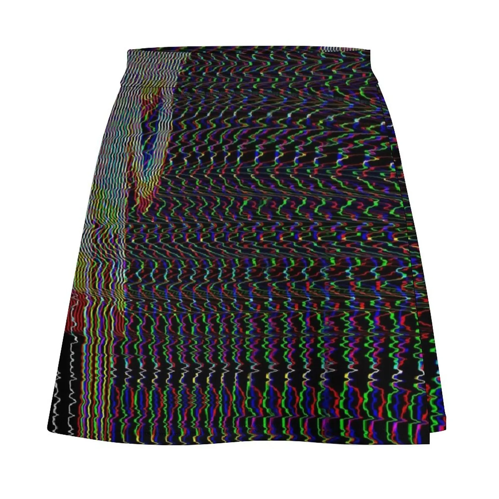 Nobody exists on purpose. AKA Pixel Rick. Mini Skirt Skirt satin Clothing female Miniskirt Mini Skirt