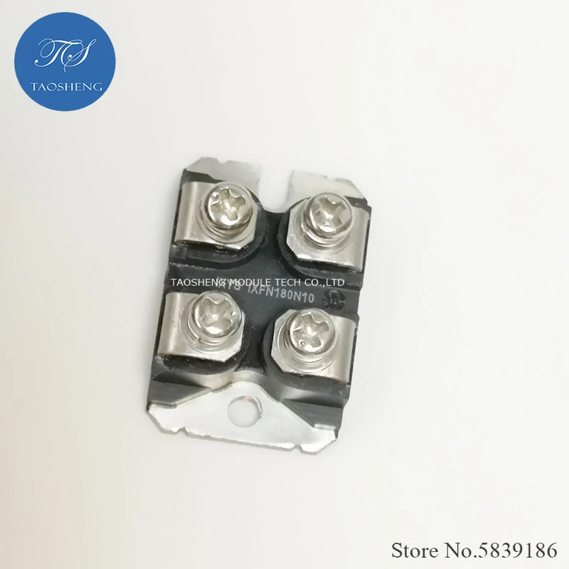 

1 шт. IXFN180N10 180A/100V SOT-227B Новый и оригинальный MOS-транзистор【TAOSHENG】MODULE # TS398