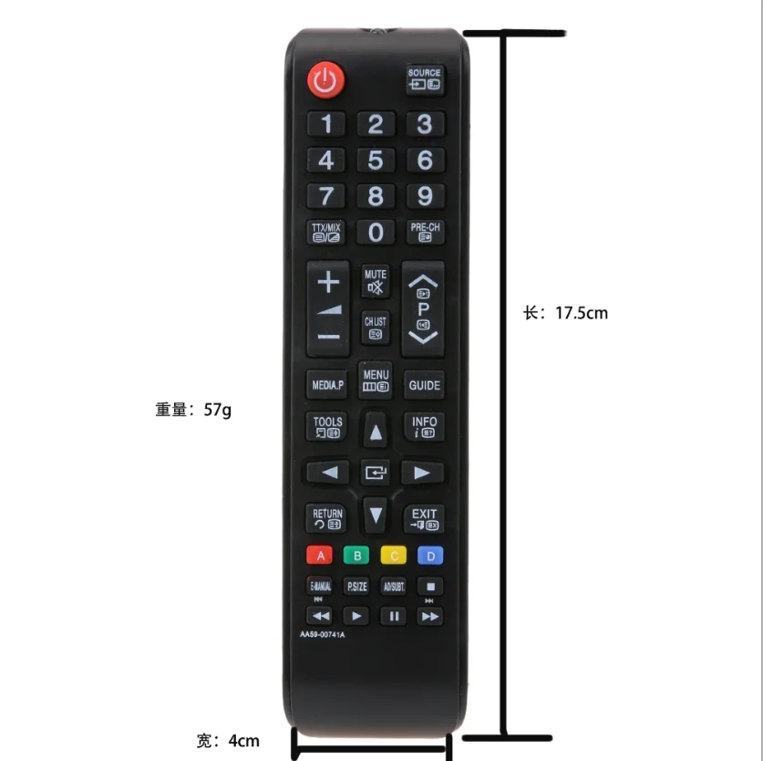 Universal TV Smart Remote Control Replacement for Samsug AA59-00741A