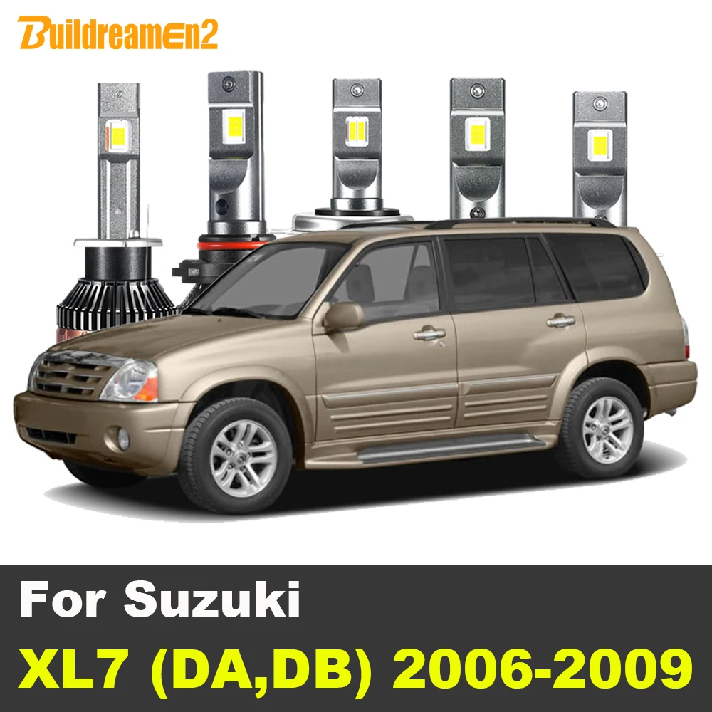 

2 Pieces Canbus Car Front Headlight High Bright 100W LED Bulb Head Light 20000LM 12V For Suzuki XL7 (DA, DB) 2006 2007 2008 2009