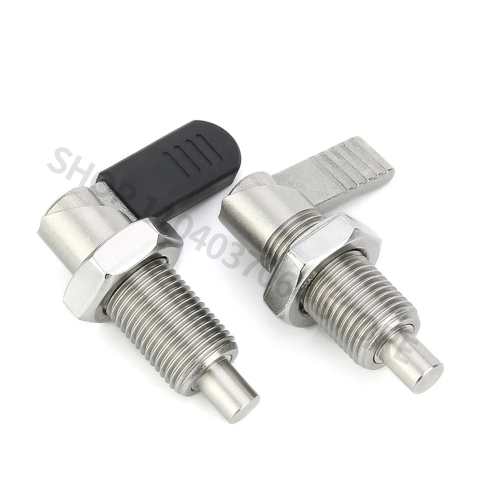 Good Quality VCN226 Lever Type Indexing Plungers, Spring Screw with Pin, 180° Position Type, Lock Pin Fine/Coarse Thread, M10~20
