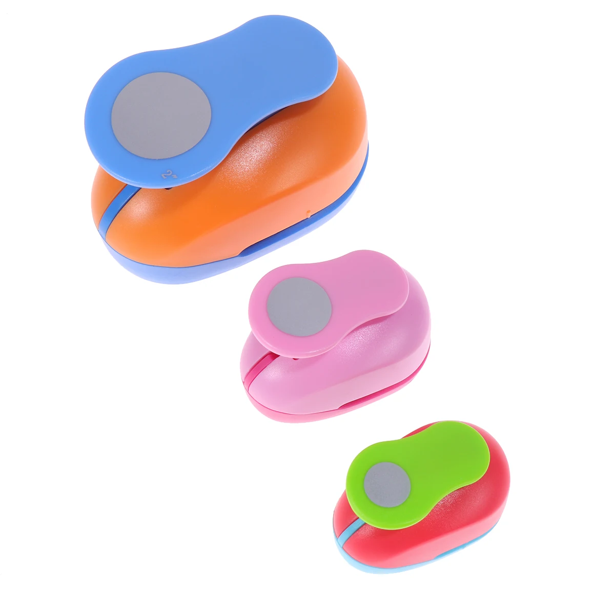 

3 pcs Craft Punches Tool DIY Paper Flower Puncher 15mm 25mm 50mm Hole Kids Scrapbooking punches art supplies