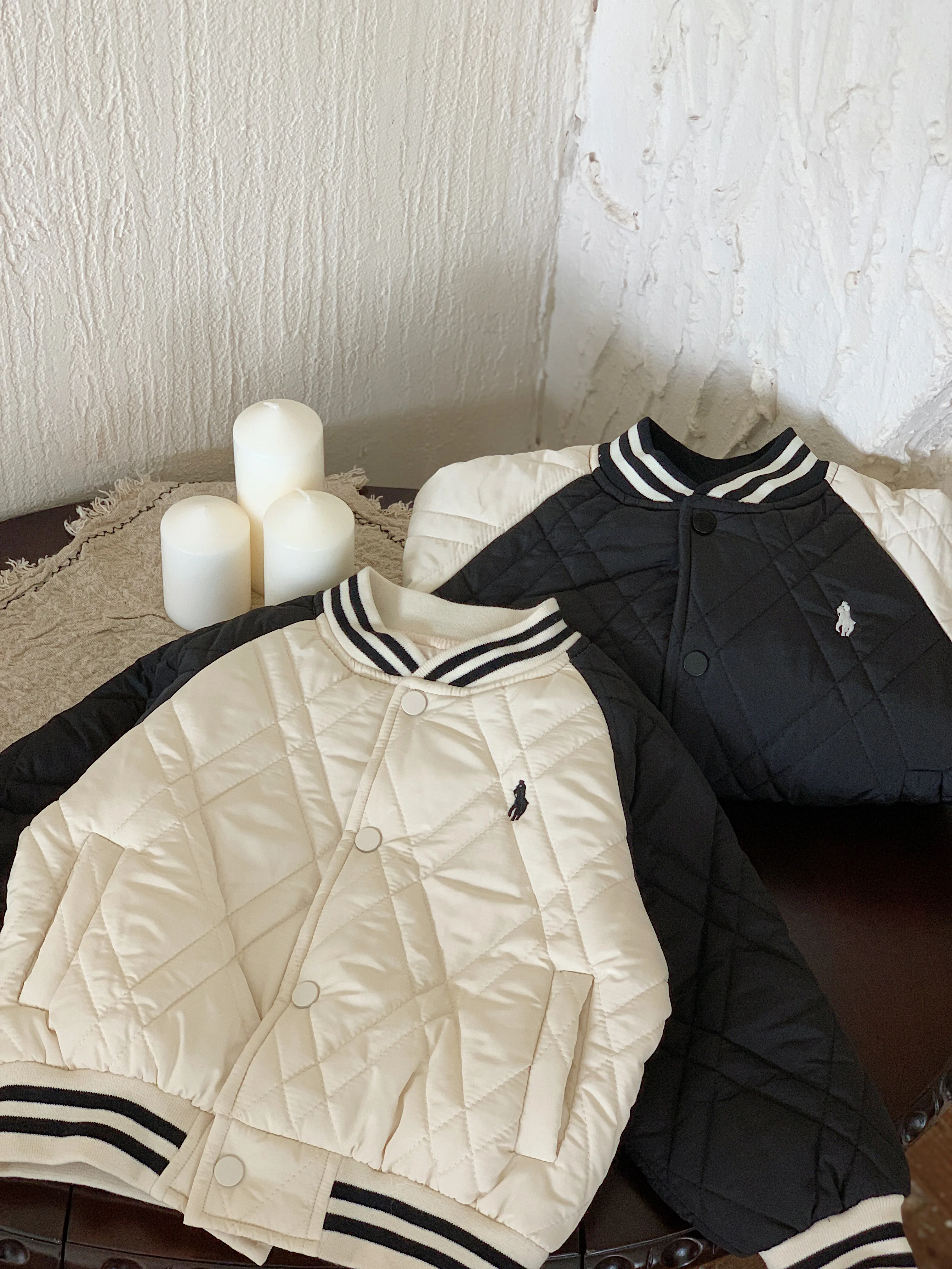 Children's cotton jacket 2024 autumn and winter new products for boys' clothing, down cotton jacket for girls' winter clothing,