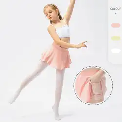 Girls Sport Skirt Children Anti-embarrassment Breathable Yoga Dance Training Running Hiking Tennis Summer Clothes for Kids MM381