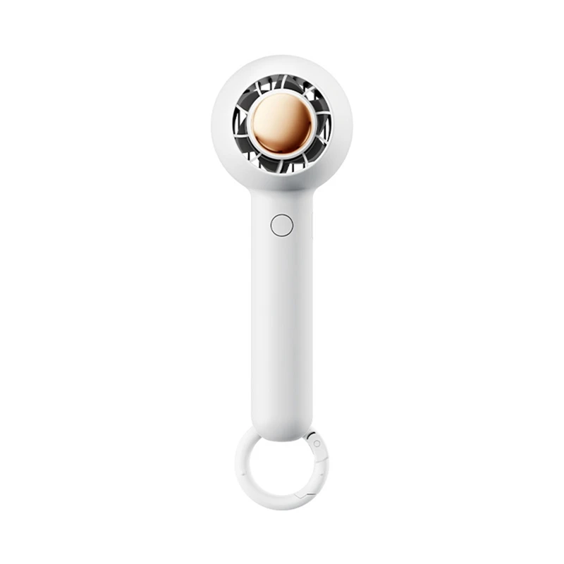 Portable Fan For Travel Usb Fan Turbo Bladeless Handheld Small Fan Rechargeable With 2-Speeds 8-12 Hours Operated
